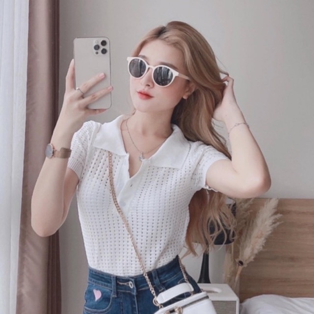 Áo Lưới Hàng Quảng Châu Cho Nữ