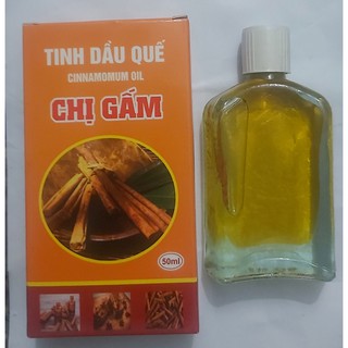 Tinh dầu Quế Nguyên chất Chị Gấm loại 50ml