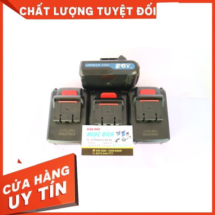 [Pin Trâu] Pin Máy Khoan Pin 26v Dùng Cho Máy 18V, 21V, 24V, 26V,28v,36v