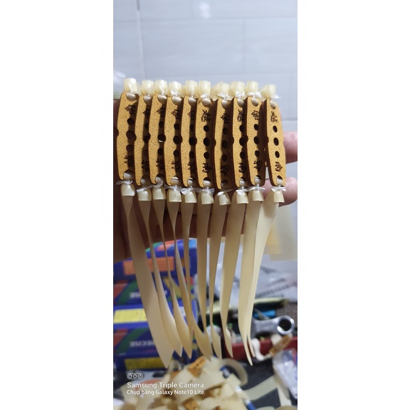 Combo 10 bộ thun cột sẵn-buộc sẵn chuyên dùng cho ná cao su