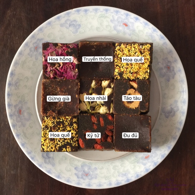 Trà đường đỏ đường nâu Vân Nam Trung Quốc mix 8 vị | BigBuy360 - bigbuy360.vn