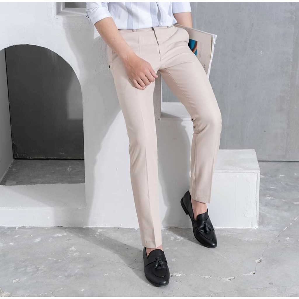 Quần tây âu (2 Màu ĐEN XANH) Nam Nữ Unisex [Thời trang nam] | BigBuy360 - bigbuy360.vn