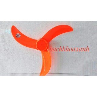 Cánh quạt điện cơ Cánh quạt B3. B4- màu cam 3 lá | Linh kiện quạt treo, quạt bàn