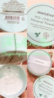 PHẤN PHỦ KIỀM DẦU INNISFREE NO SEBUM