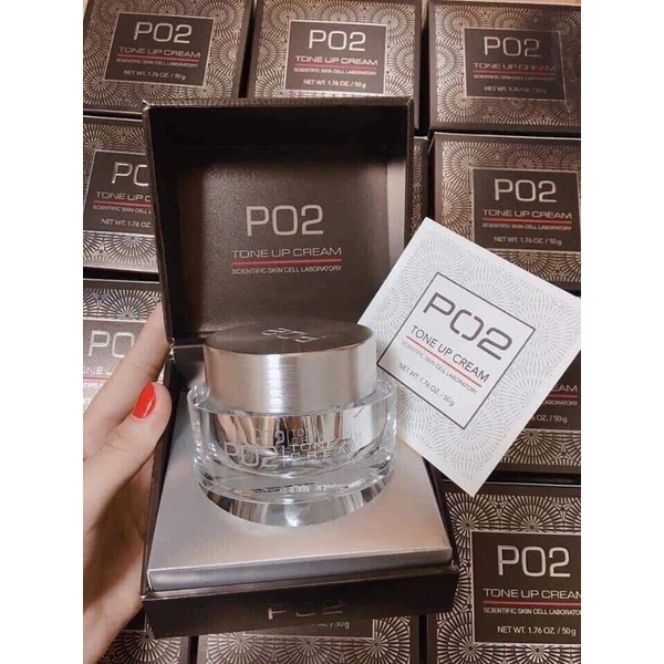 Date 2026 Kem Váng Sữa PO2 Tone Up Cream Siêu Trắng Mượt Hàng Chuẩn Korea
