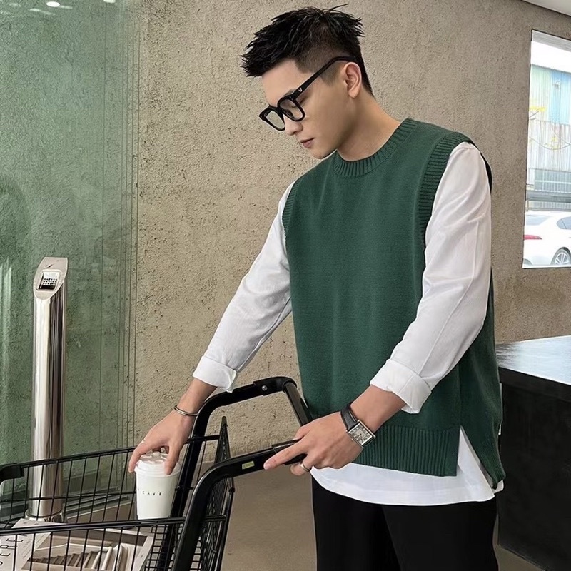 Áo Gile Len Trơn Unisex C67003 RHODISHOP
