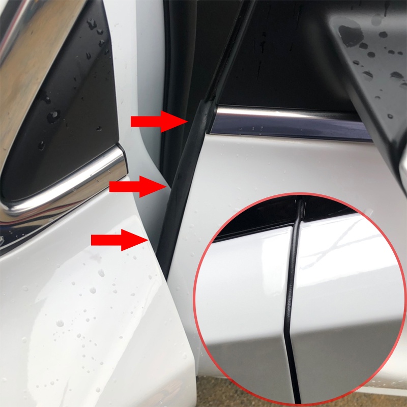 Dải cao su dán viền cửa xe hơi SEAMETAL hình chữ Z 25mm cách âm chống bụi tiện dụng cho xe hơi