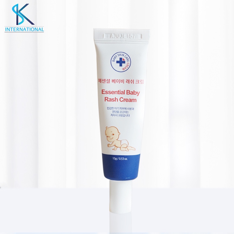 Kem chống hăm tã em bé ESSENTIAL BABY RASH CREAM Tuýp 15g