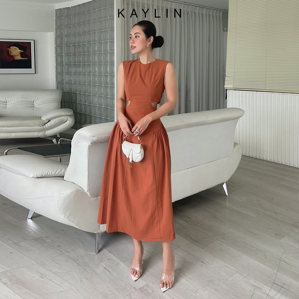 Đầm khoét eo phong cách KAYLIN - N1751