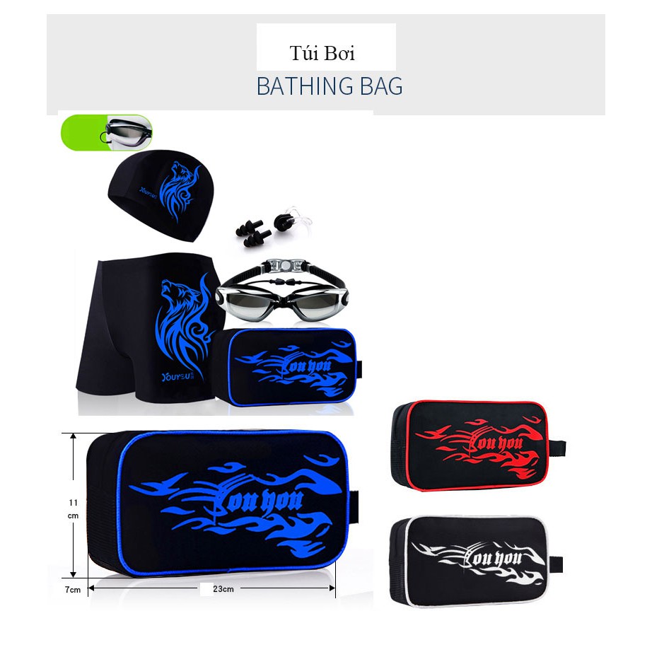 Quần bơi nam co giãn phong cách mạnh mẽ | BigBuy360 - bigbuy360.vn