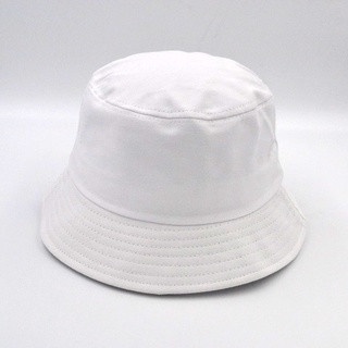Mũ bucket trơn đen, trắng nón tai bèo vành tròn phong cách GD form unisex nam nữ - B01