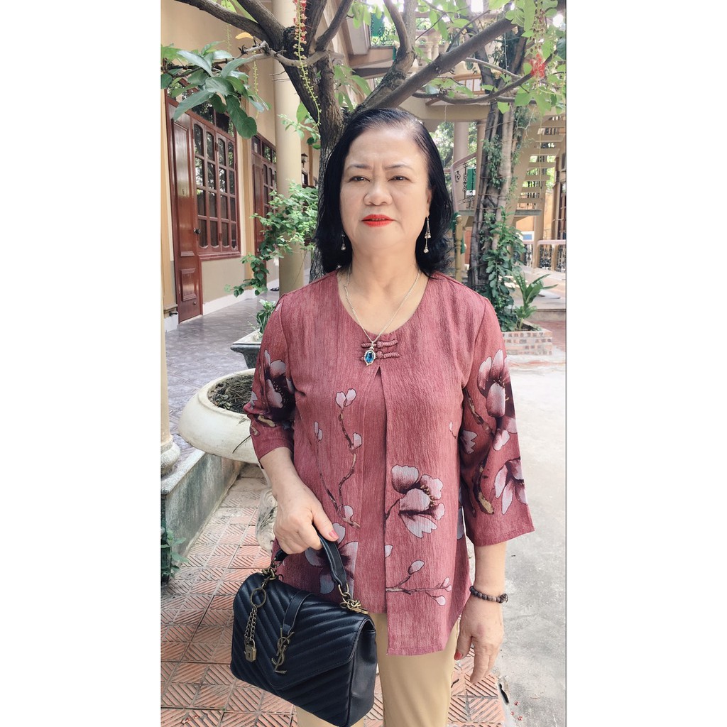 ÁO KIỂU NỮ TRUNG NIÊN BMT 348