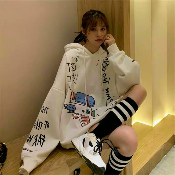 Áo Khoác Nỉ ARIAVIGA Nam Nữ Ulzzang Unisex Kiểu Hoodie Form Rộng 2 Màu - MICHAA