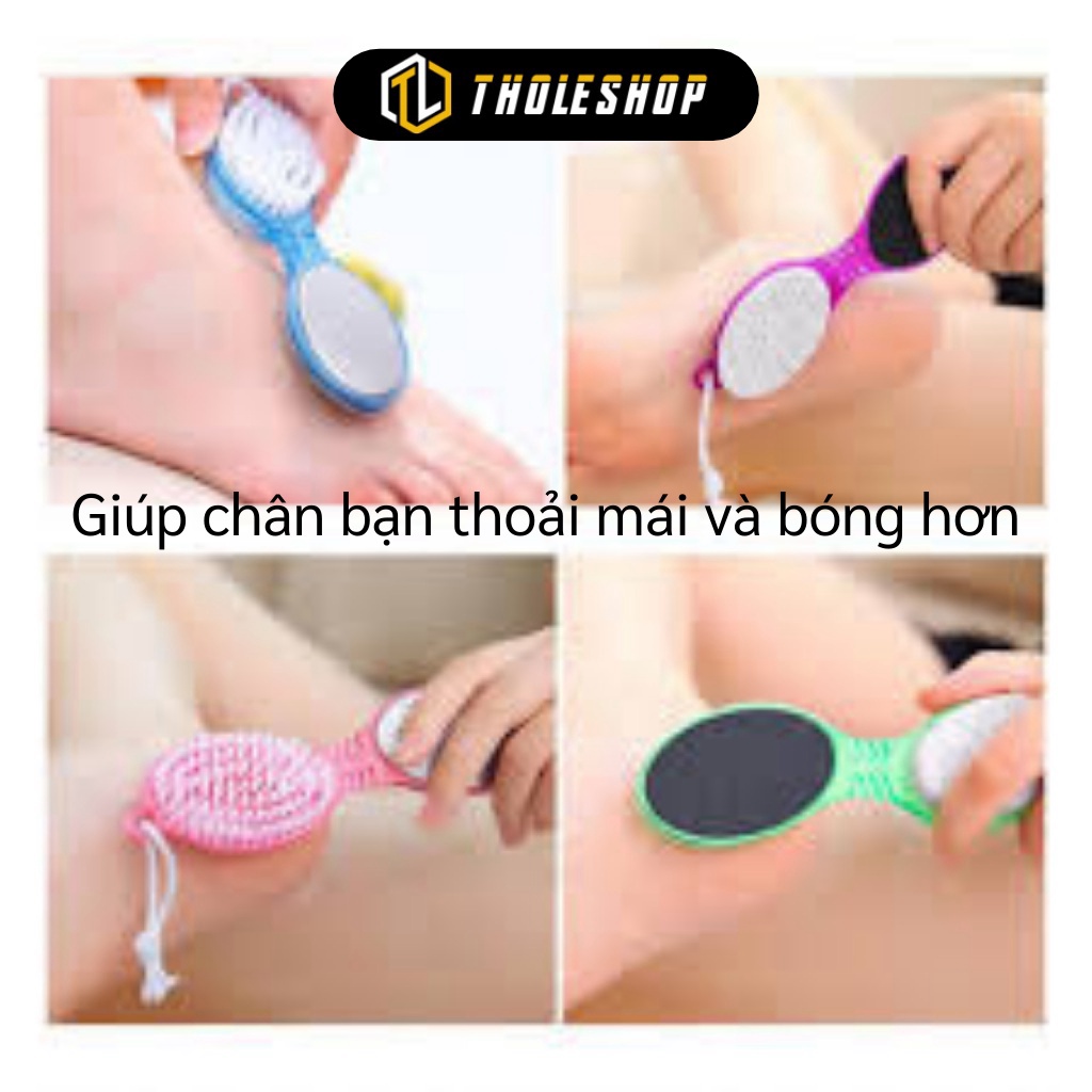 Cây Chà Gót Chân GIGAHOME Bàn Chải Nhựa, Đá Bọt Khô, Bàn Chải Kim Loại, Bàn Chà Nhám Tẩy Tế Bào Chết 3186