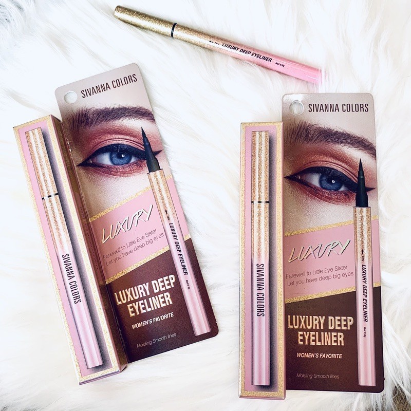 Bút Kẻ Mắt Sivanna Colors Luxury Deep Eyeliner ES8008