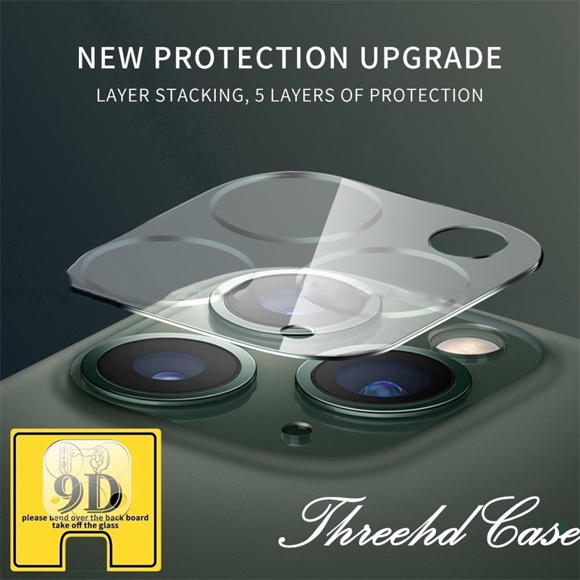 Kính Cường Lực Siêu Mỏng HD 2021 Bảo Vệ Ống Kính Máy Ảnh Cho iPhone 13 12 11 Pro Max Xs Max X Xs Xr SE 2020 7 8 6 6s Plus
