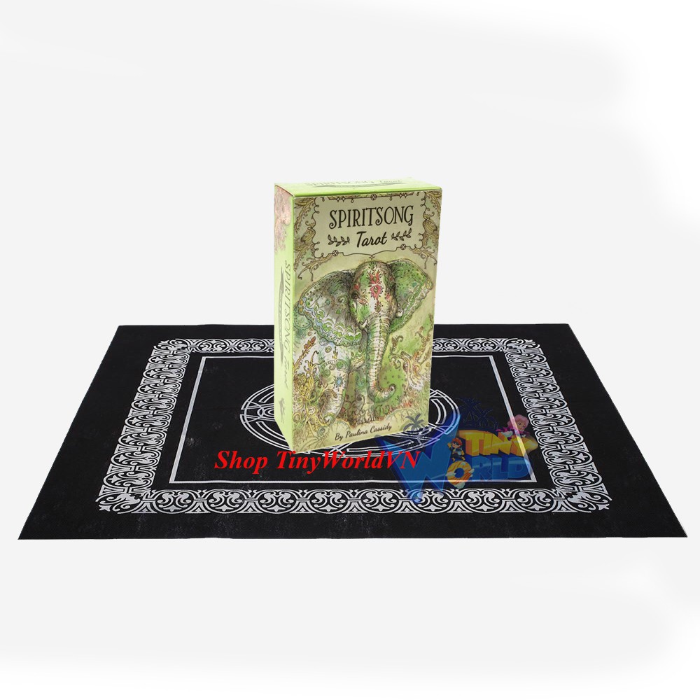 Combo Bài Bói Tarot Spiritsong  T15 New và Khăn Trải Bàn Tarot