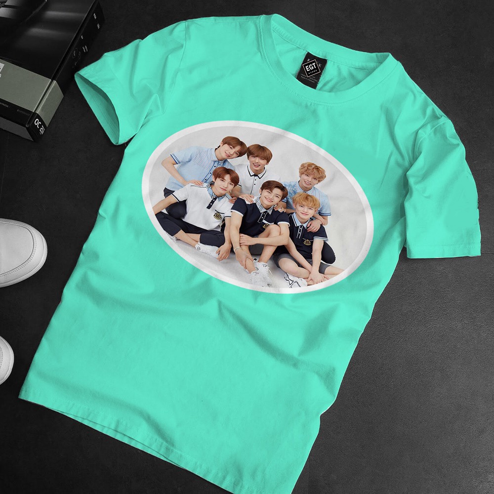 Áo thun Cotton Unisex - Fan NCT Hàn Quốc - K-Pop - Chibi - NCT những chàng trai thanh xuân