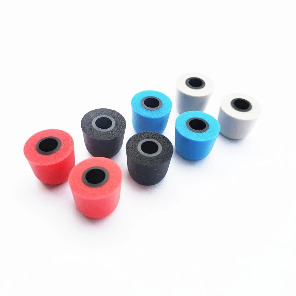 4 Cặp 8 nút tai KZ T400 bằng cao su non 5mm chống ồn cho tai nghe nhét tai T2 T3 V30 V80 AS10 X6 P1 ZAX
