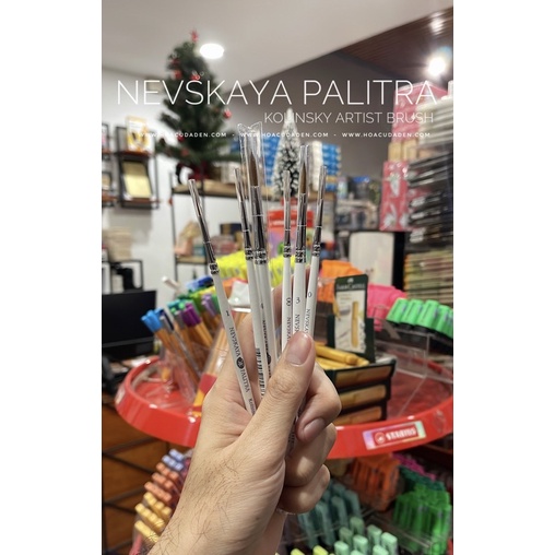 Cọ Tỉa Nail Art Lông Chồn Nevskaya White Nights