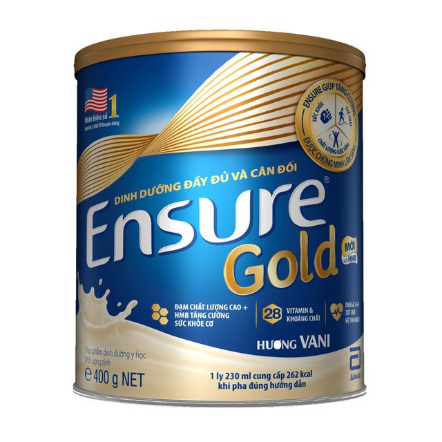 Sữa ABBOTT Ensure Gold 400g Chọn Vị