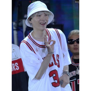 NÓN BUCKET TRƠN ĐEN TRẮNG ĐỎ GDRAGON