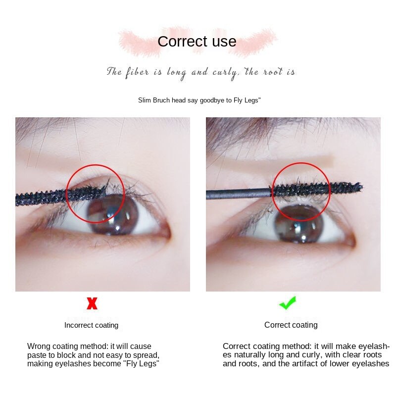 Mascara Chống Thấm Nước Lâu Trôi Làm Cong Và Dày Mi Quyến Rũ