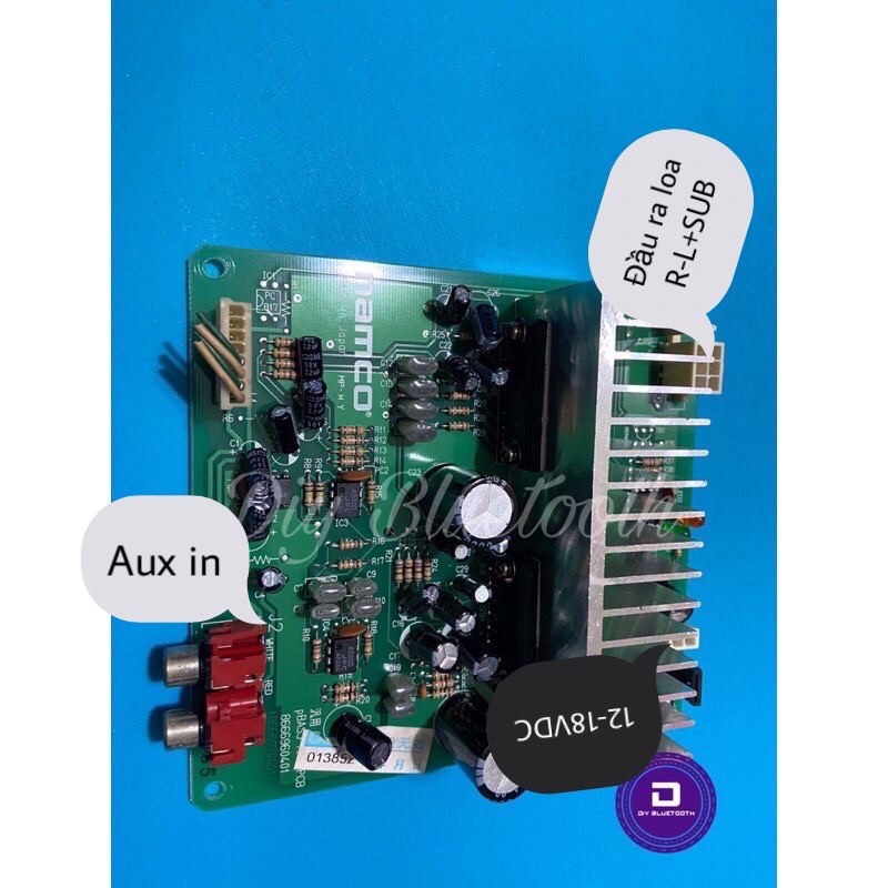 Mạch công suất âm thanh 2.1 tháo máy NAMCO made in japan LA4705N TA8225
