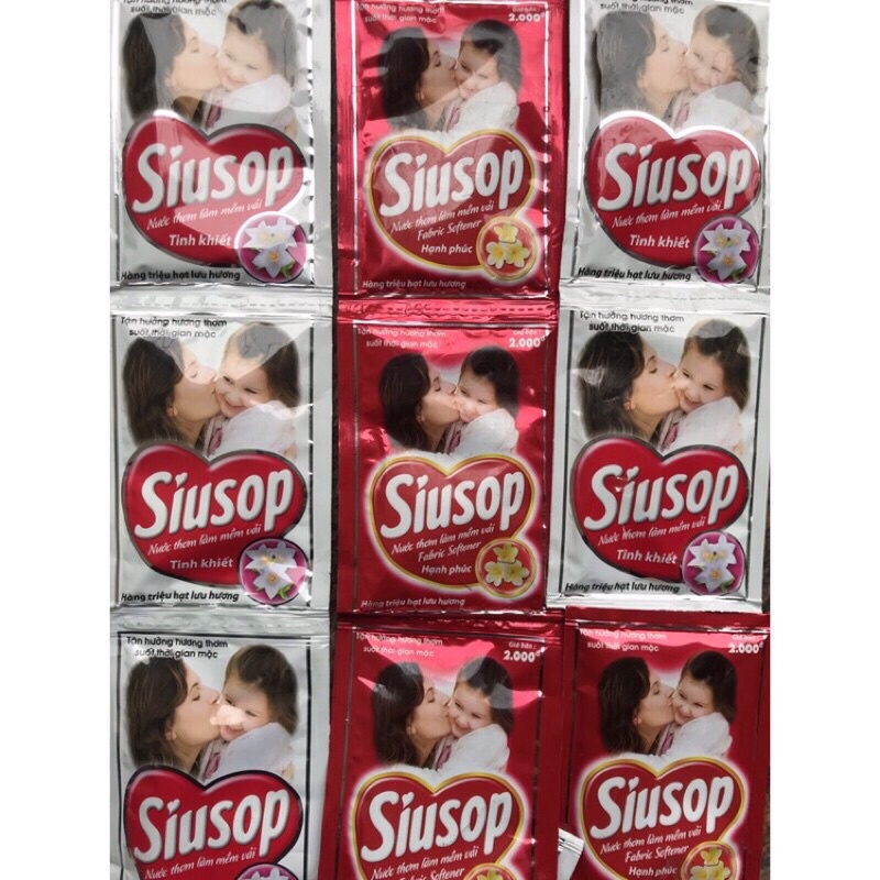 Nước Xả Làm Mềm Vải/ Xả Vải Siusop 52G