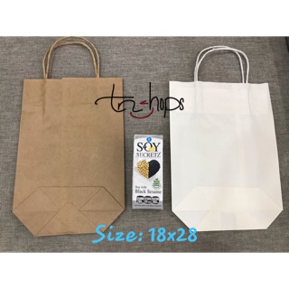 Túi giấy quai bằng giấy xoắn 18x28