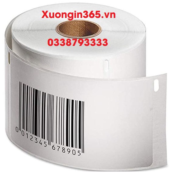 (RẺ VÔ ĐỊCH) 100 cuộn _Tem cuộn Cho Dymo Vận Chuyển Lớn Nhãn 2 5/16 &quot;x 4&quot; (~58x101mm) cho Dymo LabelWriter 450