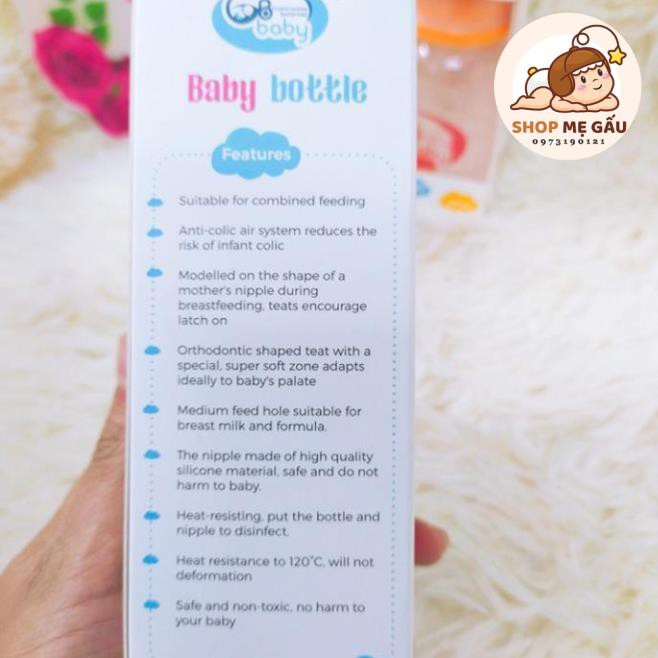 Bình sữa GB Baby Bottle Hàn Quốc 120ml cho bé