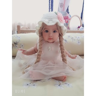 Nón Có Tóc Giả Cho Bé