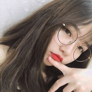 Kính vintage gọng bầu - kính giả cận kim loại