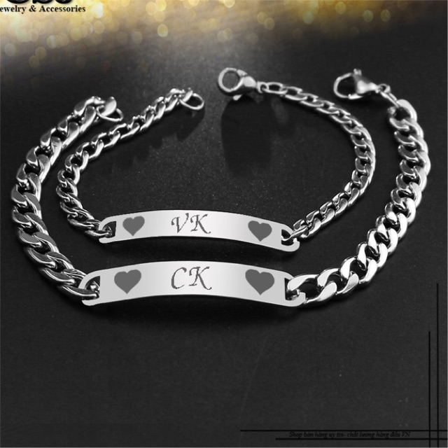Lắc Tay Cặp VK - CK