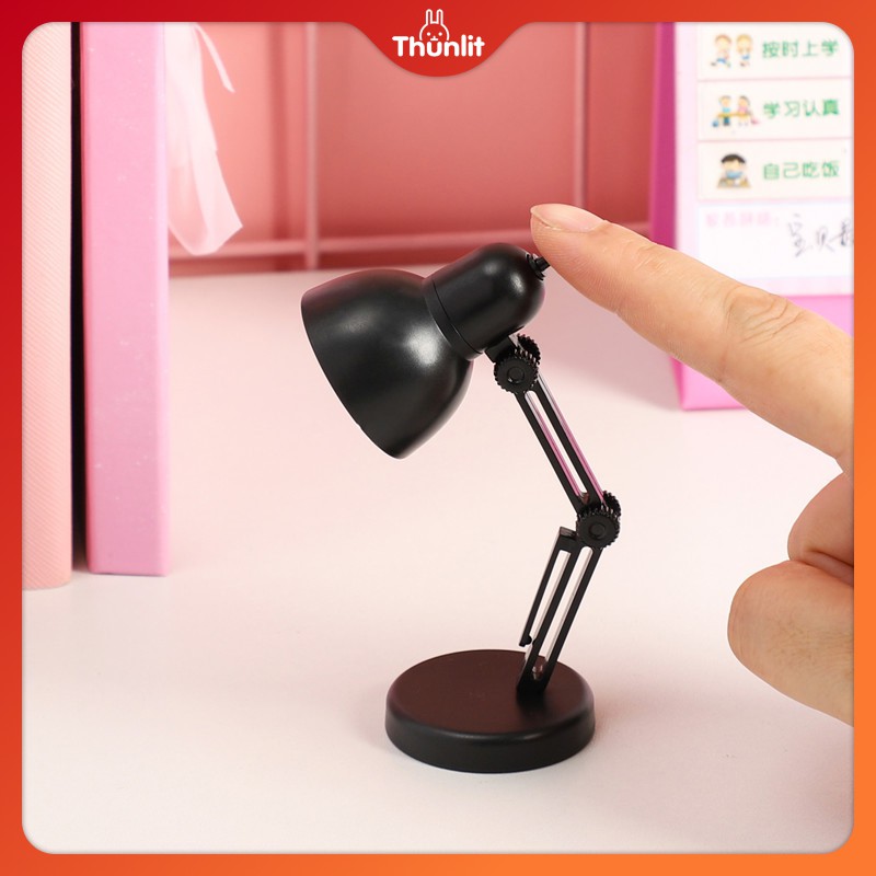 Đèn đọc sách mini Thunlit để bàn có kẹp và đế nam châm tiện dụng