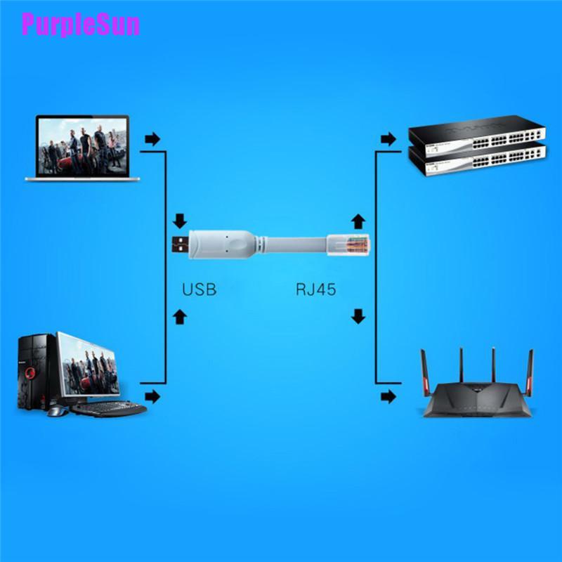 PurpleSun USB to RJ45 For Cisco USB Console Cable | BigBuy360 - bigbuy360.vn