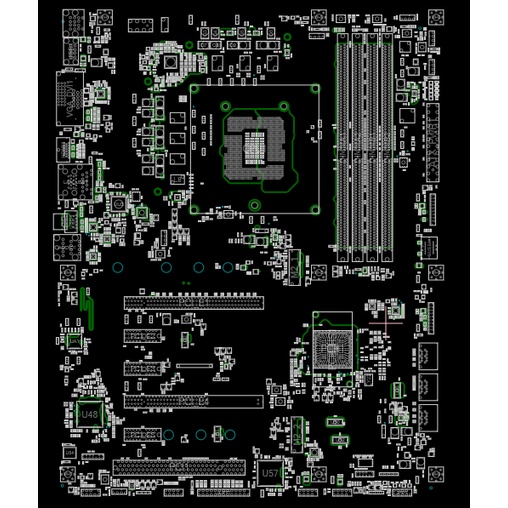 Sơ đồ mạch Boardview MS-7B26 MS 7B26 dùng cho thợ sửa chữa