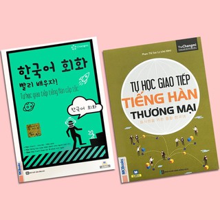 Sách - Tự Học Giao Tiếp Tiếng Hàn Cấp Tốc + Thương Mại (Bộ 2 quyển)