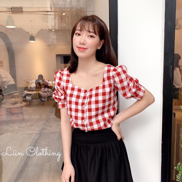 Áo sơ mi nữ sọc