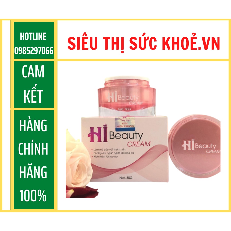 🍀 Kem bôi Hi Beauty Trắng Da, Sạch Nám