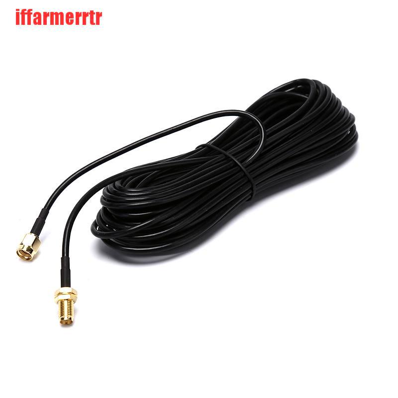 Dây cáp RP-SMA nối dài ăng ten wifi không dây 10m chất lượng tốt