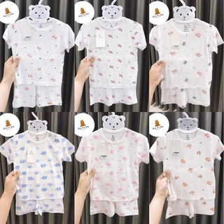 [Moon]_Bộ cộc Moon chất petit mềm mại cho bé hoạ tiết đáng yêu