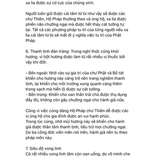 Nhang nụ cúng Sang, cúng Phật 108 thành phần