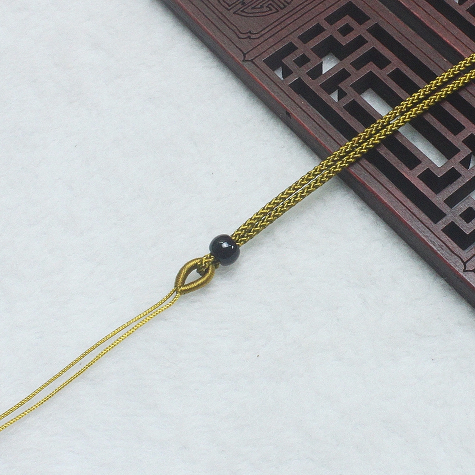 Dây chuyền mặt đá ngọc bích đơn giản