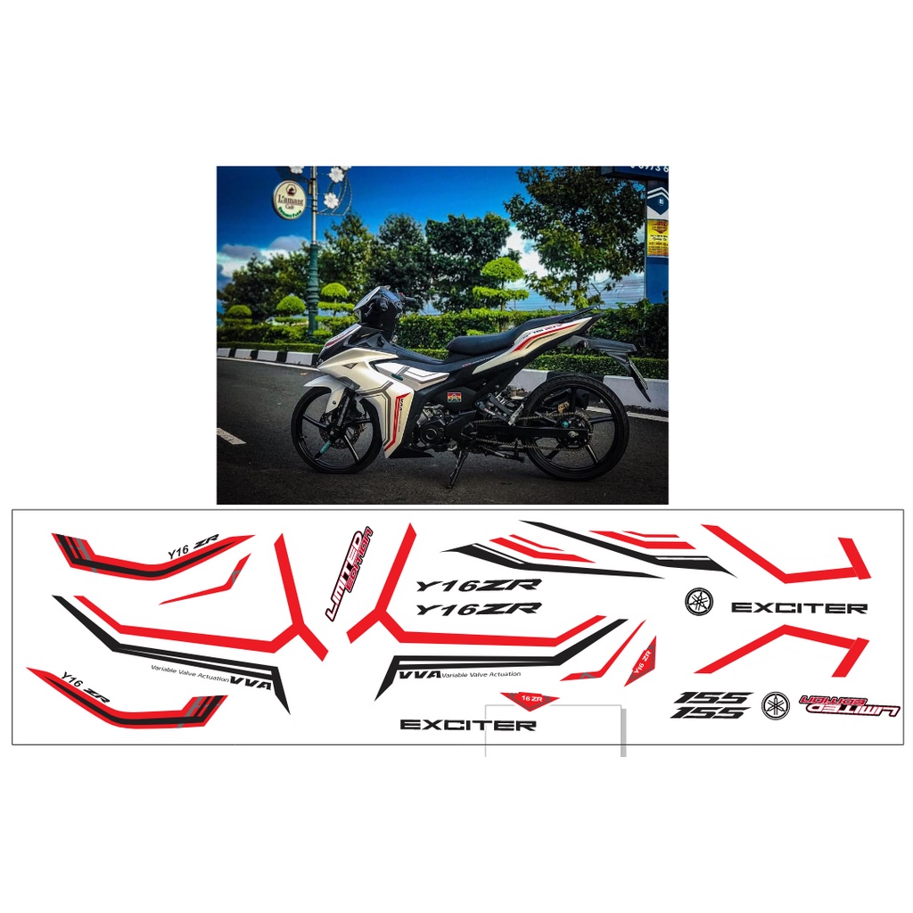 Tem rời ex 155  y16zr trắng