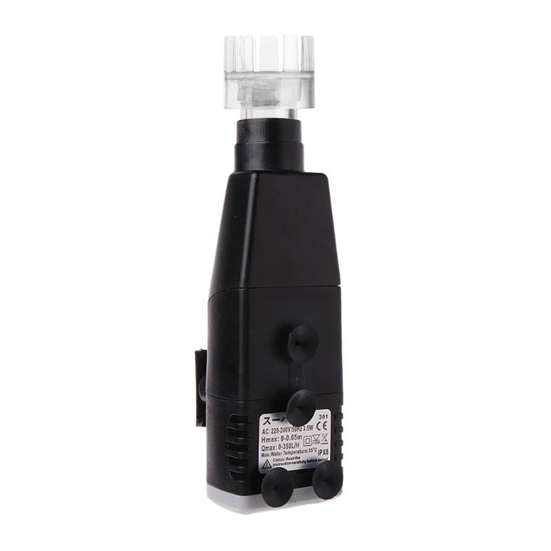 Bộ Lọc Bụi Bề Mặt Bể Cá Nổi Với Cốc Hút 3.5W 300L / H