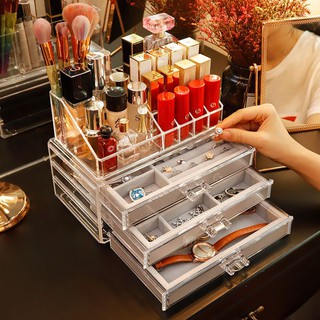 Hộp đựng trang sức kèm khay son