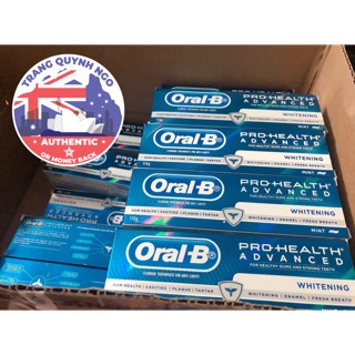 Kem đánh trắng răng Oral-B whitening 110g