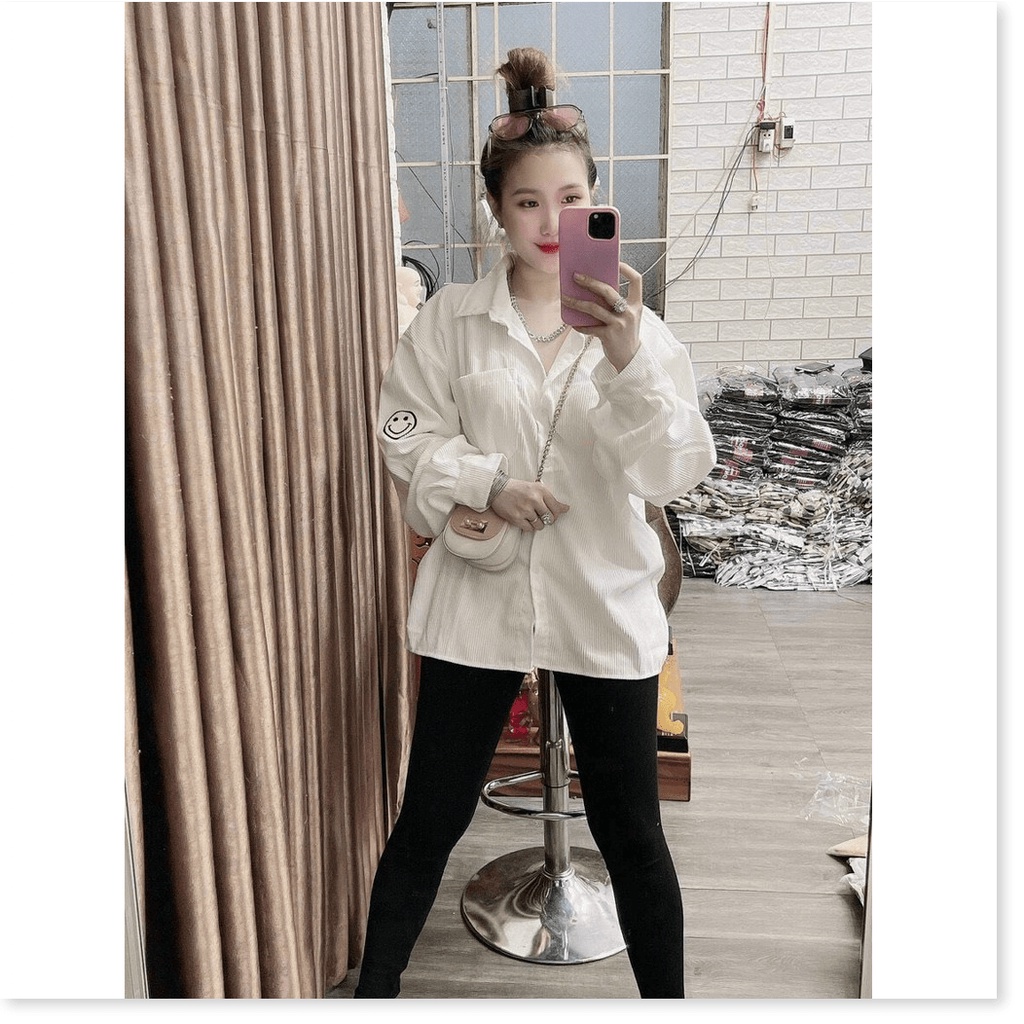 Áo khoác nhung kiểu sơ mi NỮ SIÊU XINH CHO CÁC CHỊ EM KOKO MI FASHION